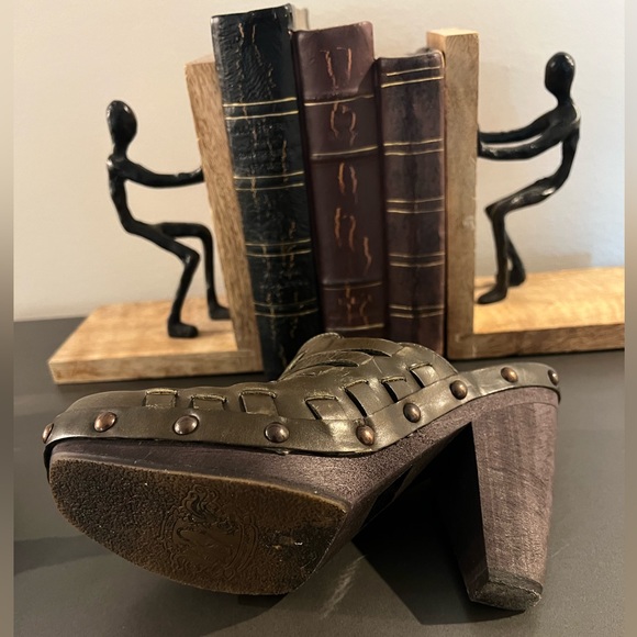 Preloved NINE WEST Vintage American Collection Evergreen Olive Green Khak - Picture 8 of 16